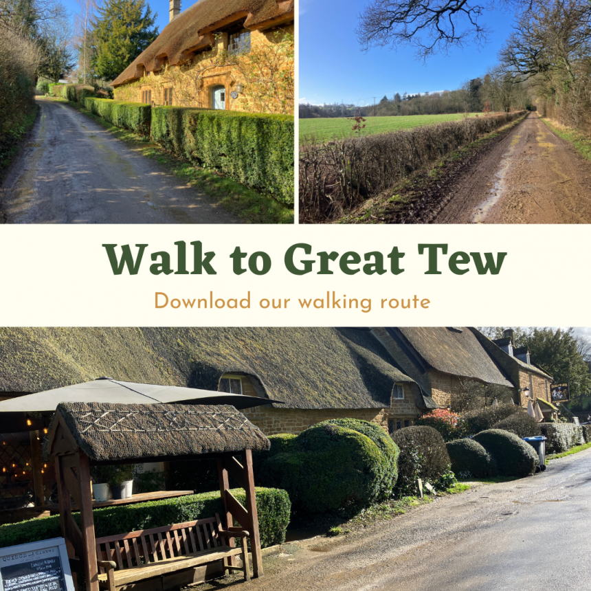 Walks from Spring Hill Farm: Walk to Great Tew